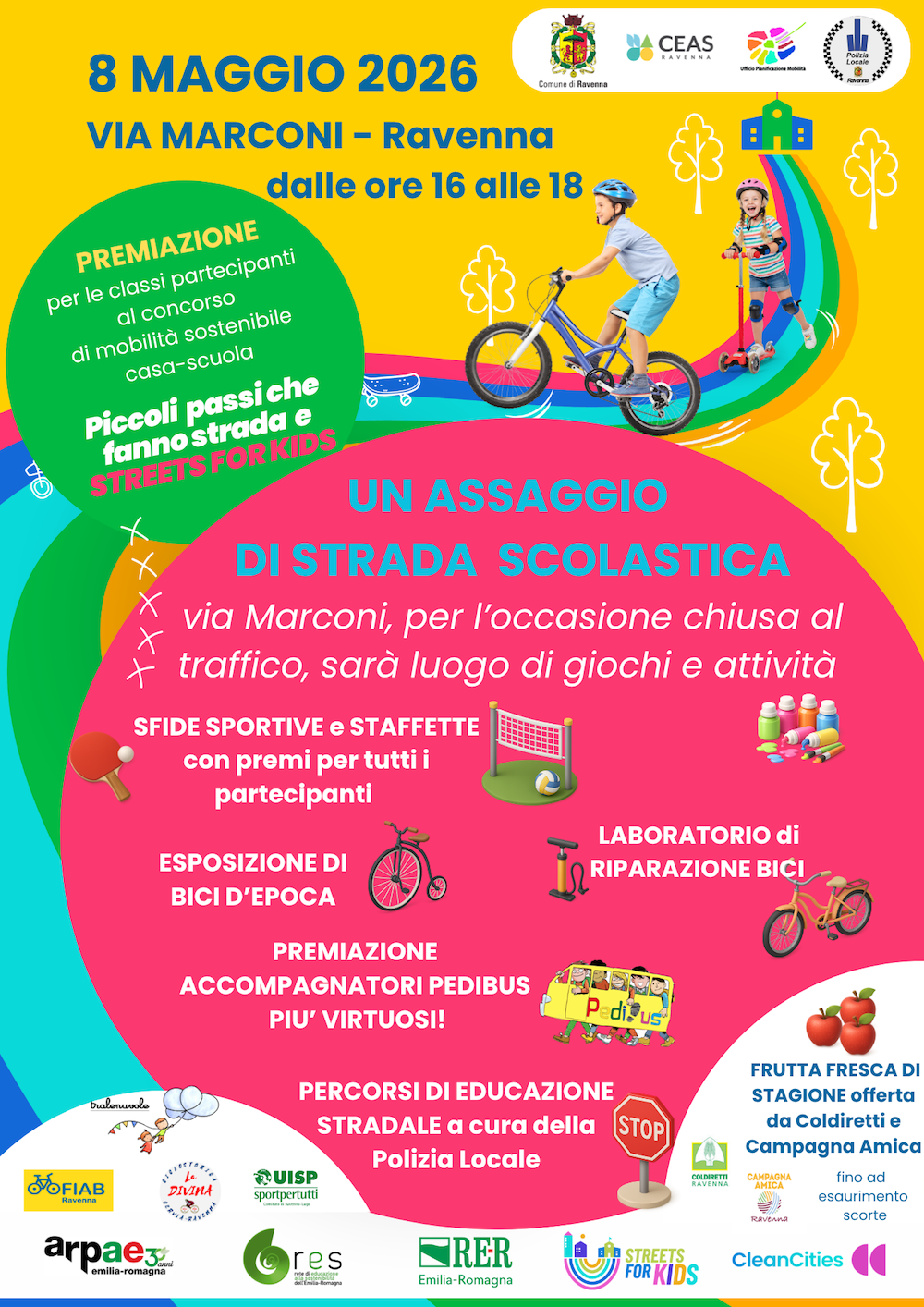 Un assaggio di strada scolastica